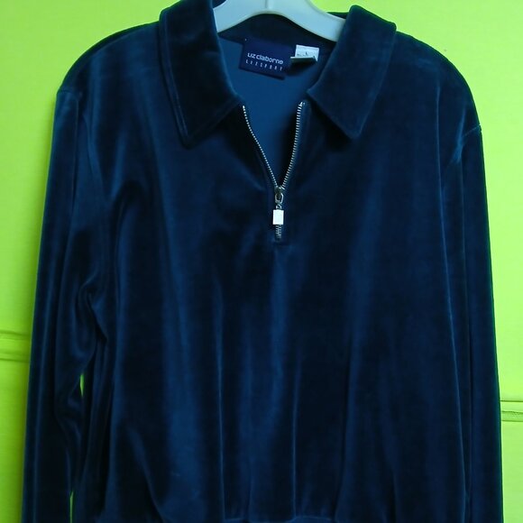 Vintage 80's Liz Claiborne Sport Valor Jacket. Comfy. Retro, Soft - Picture 1 of 6